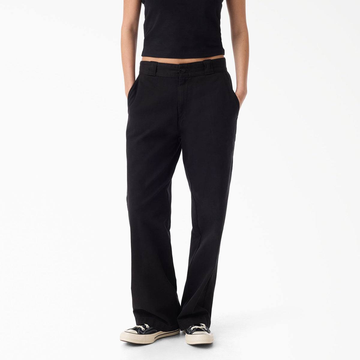"Women's 247 Garment Dyed Loose Work Pants"
