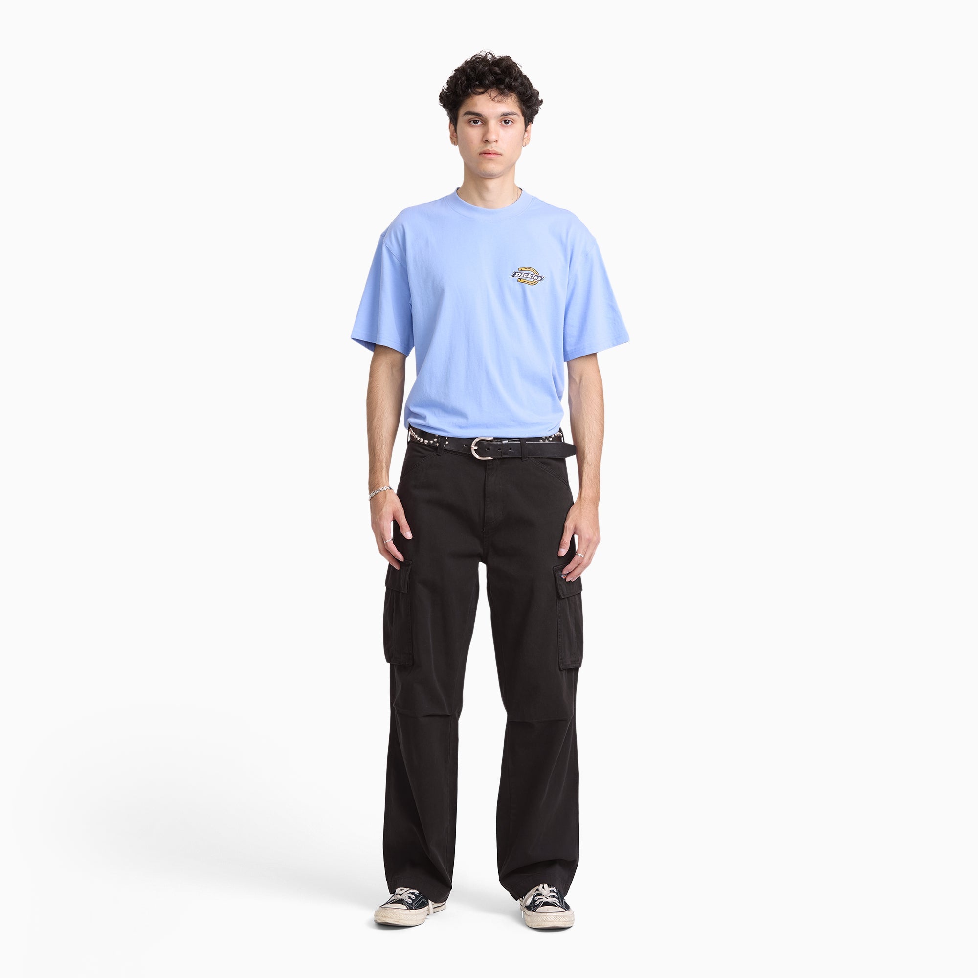 "247 Loose Straight Garment Dyed Cargo Pants"