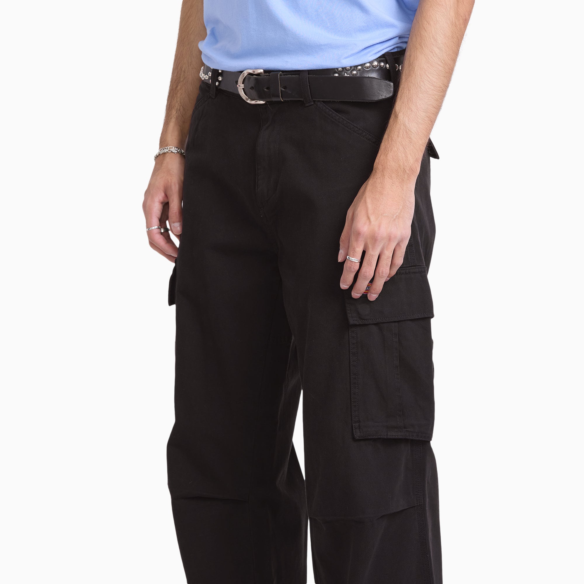 "247 Loose Straight Garment Dyed Cargo Pants"
