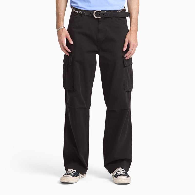 247 Loose Straight Garment Dyed Cargo Pants