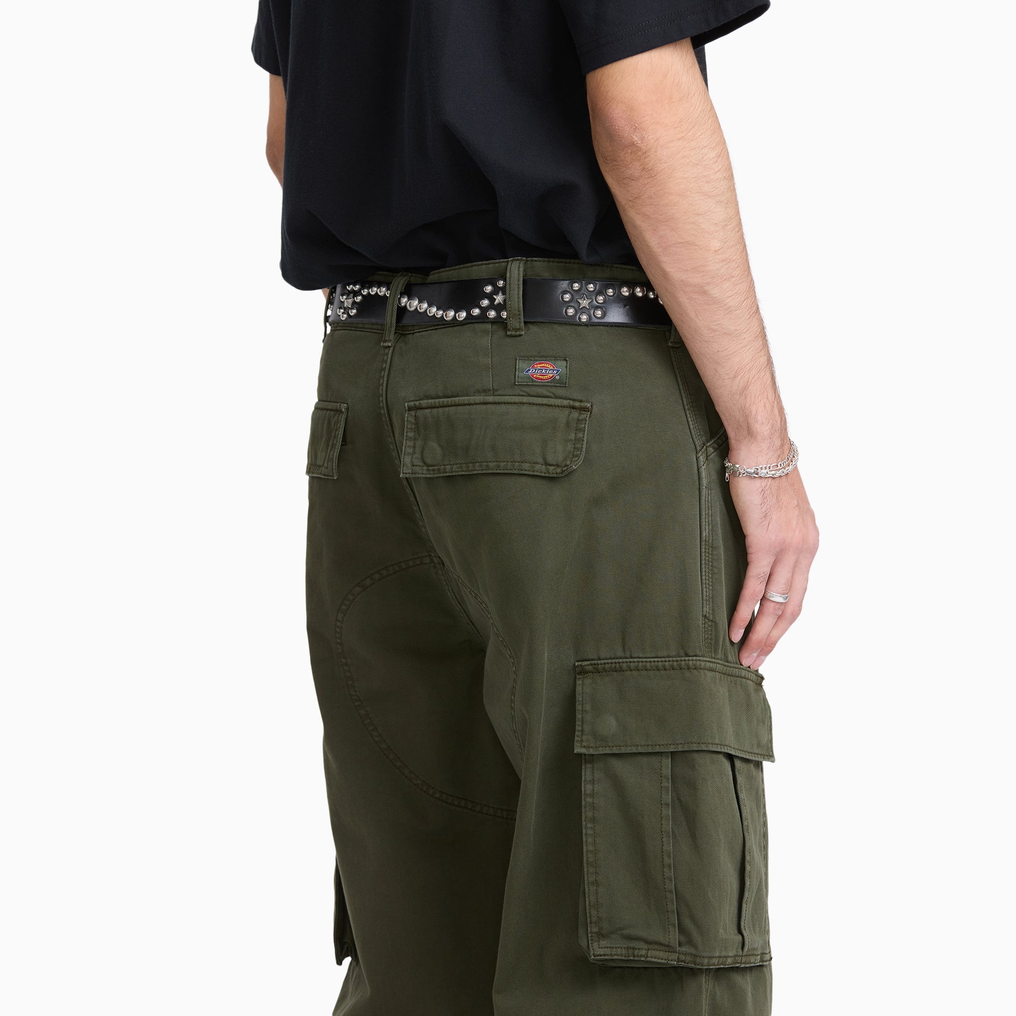"247 Loose Straight Garment Dyed Cargo Pants"