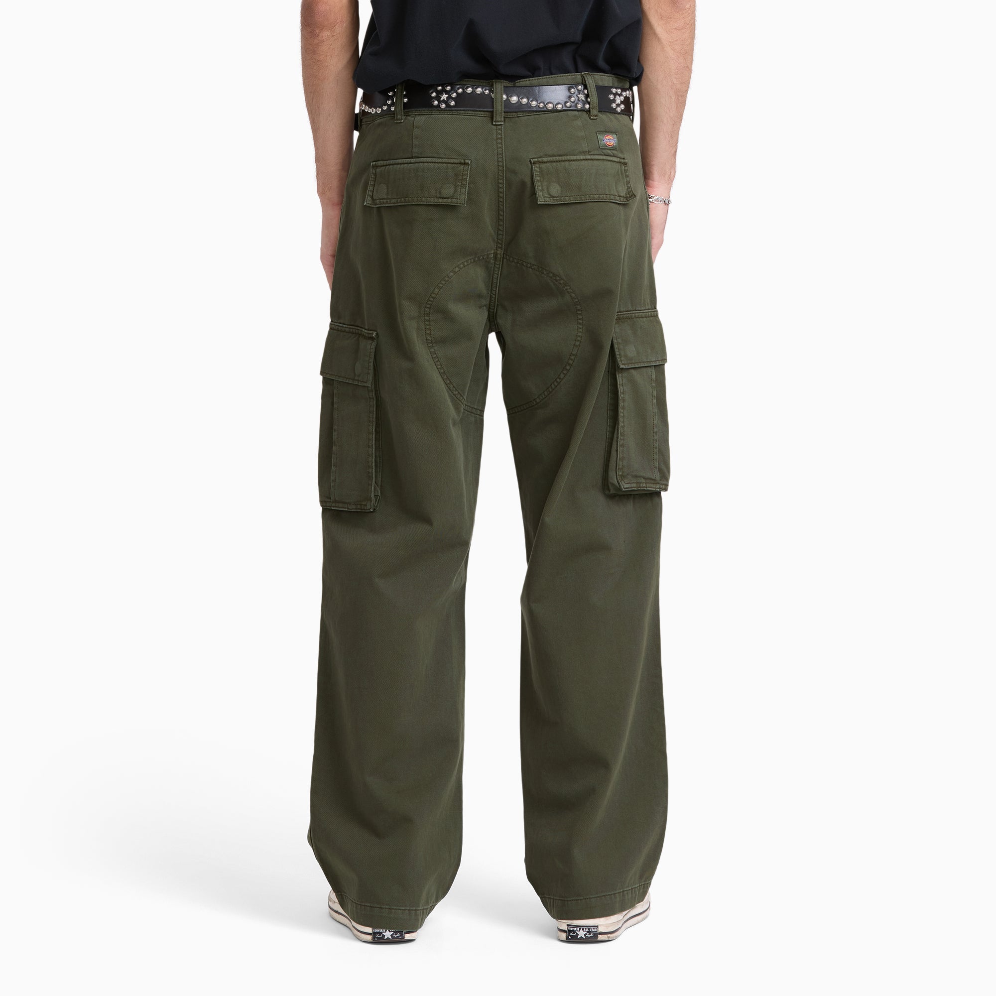 "247 Loose Straight Garment Dyed Cargo Pants"