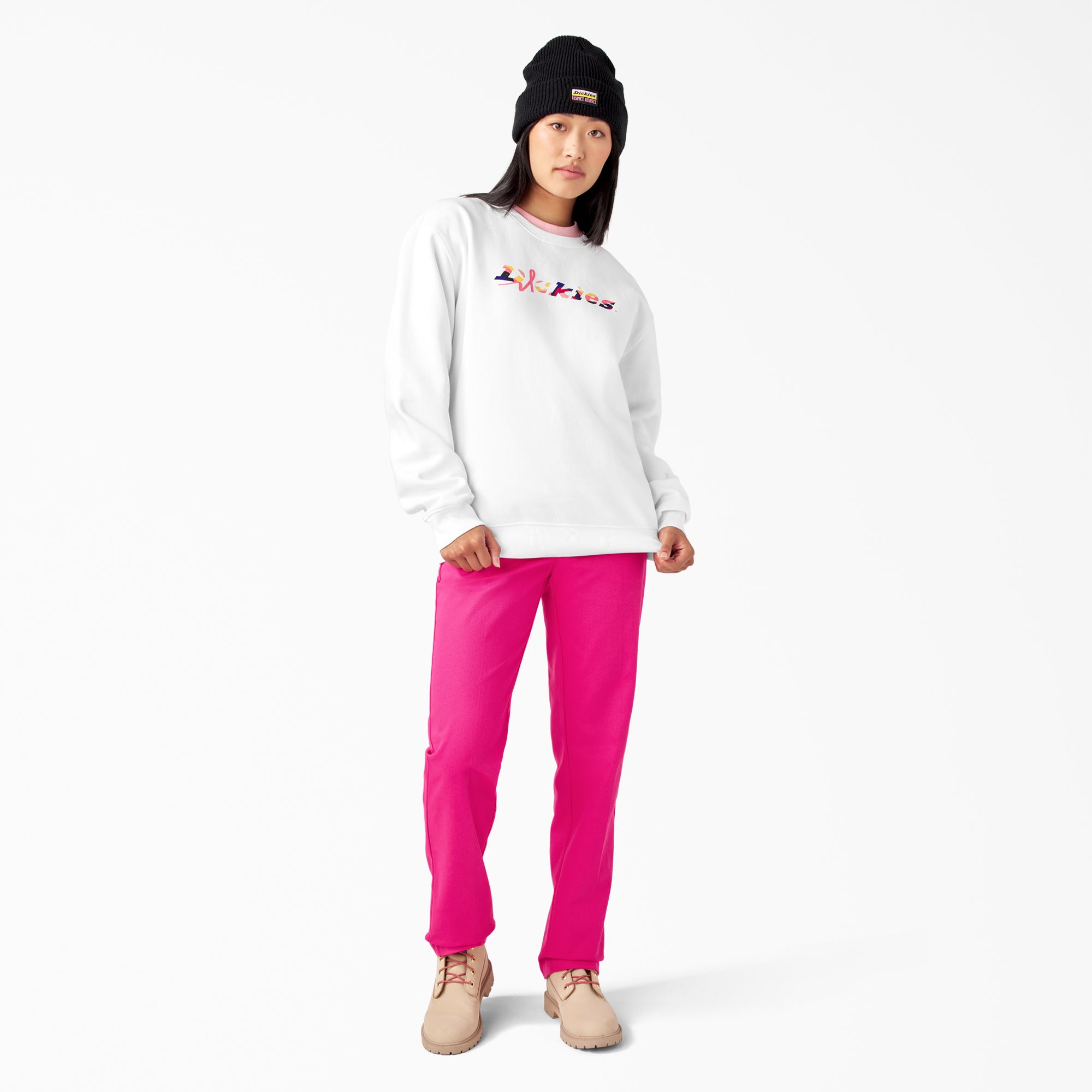 "Breast Cancer Awareness Logo Sweatshirt"