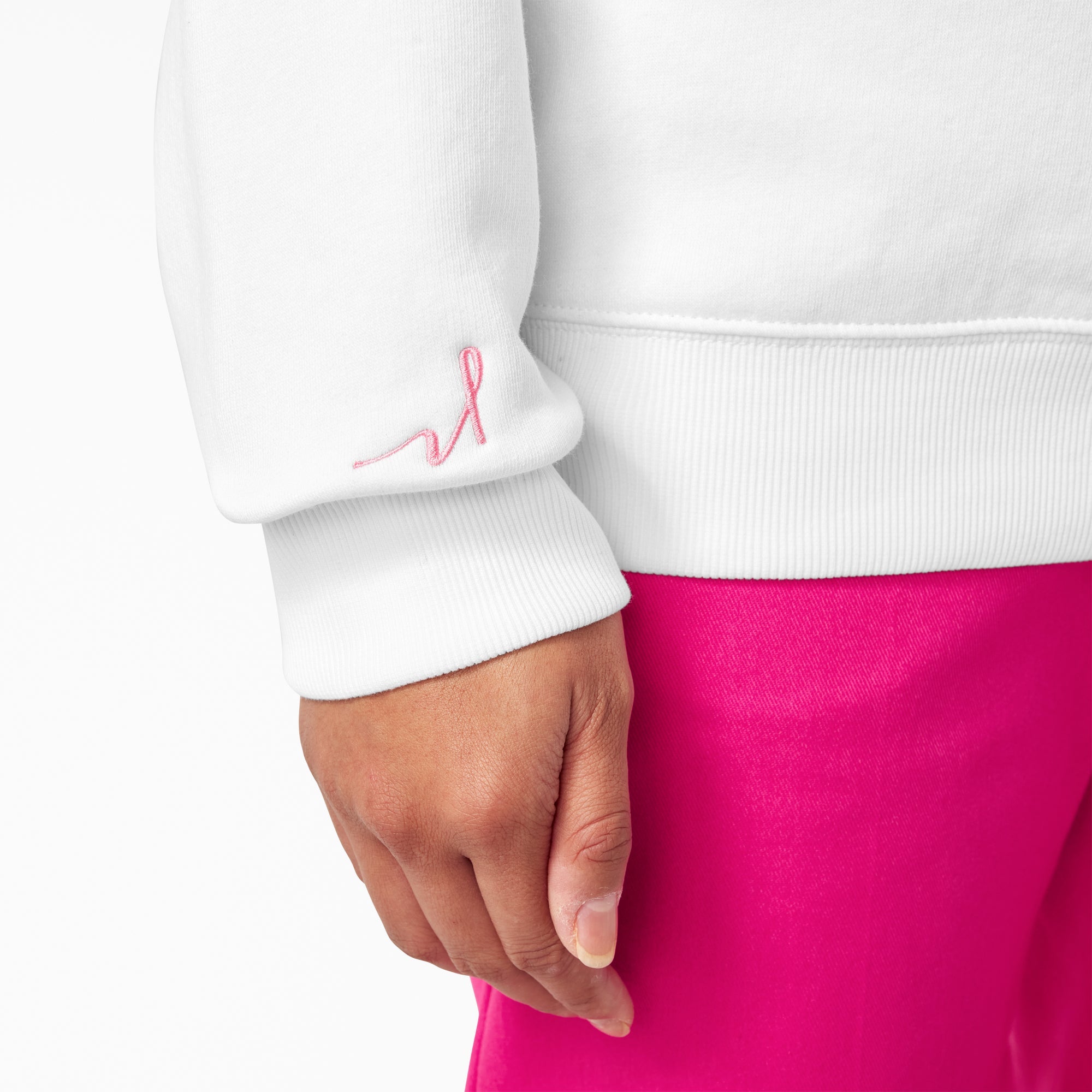 "Breast Cancer Awareness Logo Sweatshirt"