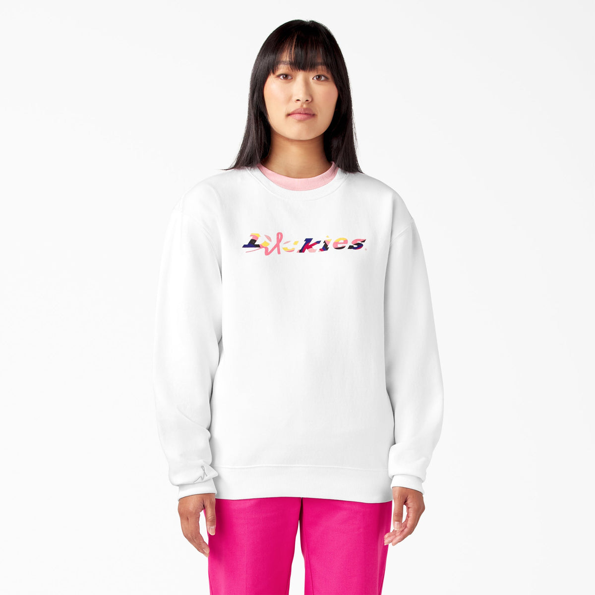 "Breast Cancer Awareness Logo Sweatshirt"