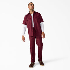 "Short Sleeve Work Shirt"