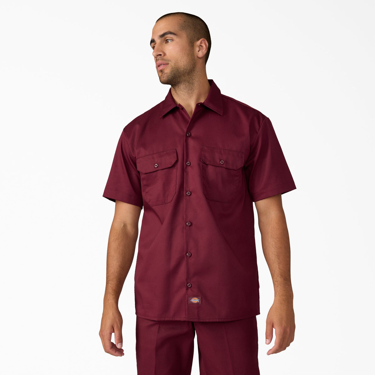 "Short Sleeve Work Shirt"
