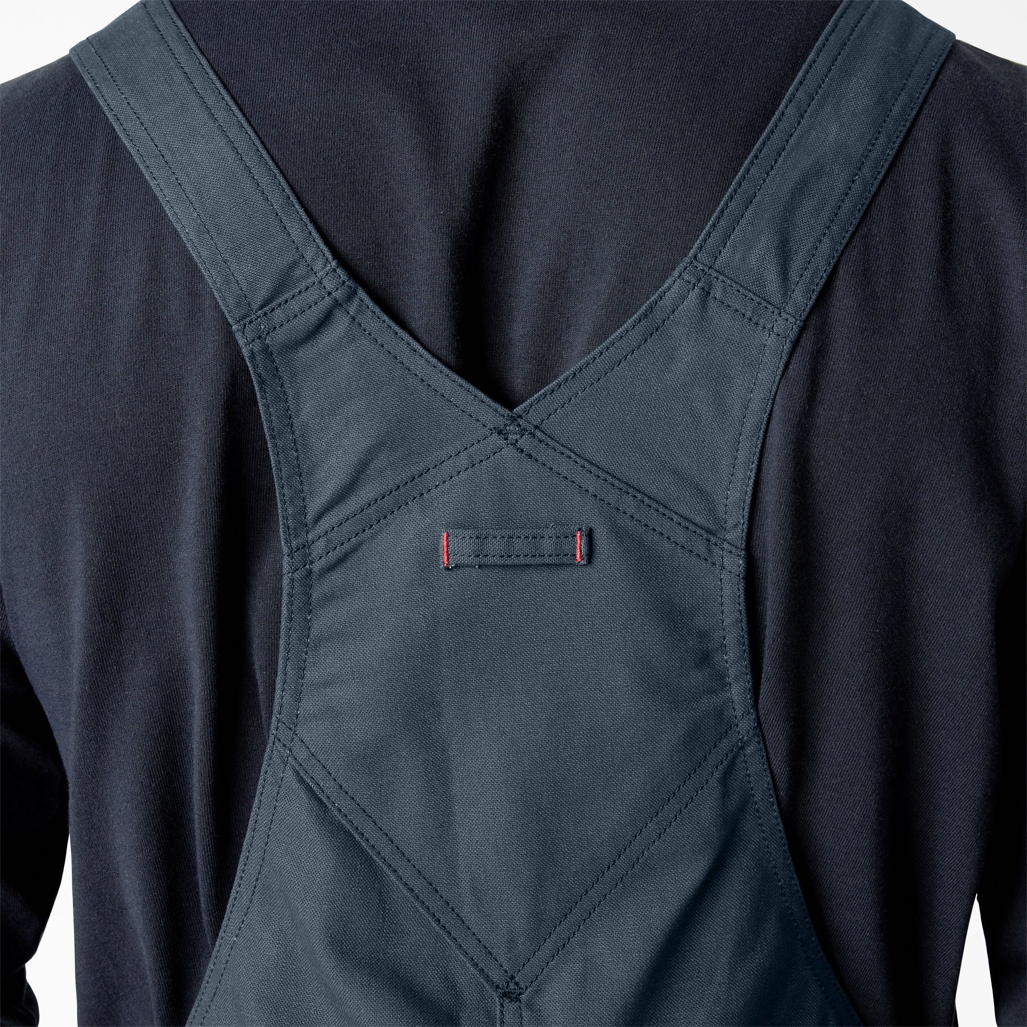 "Waxed Canvas Double Front Bib Overalls"