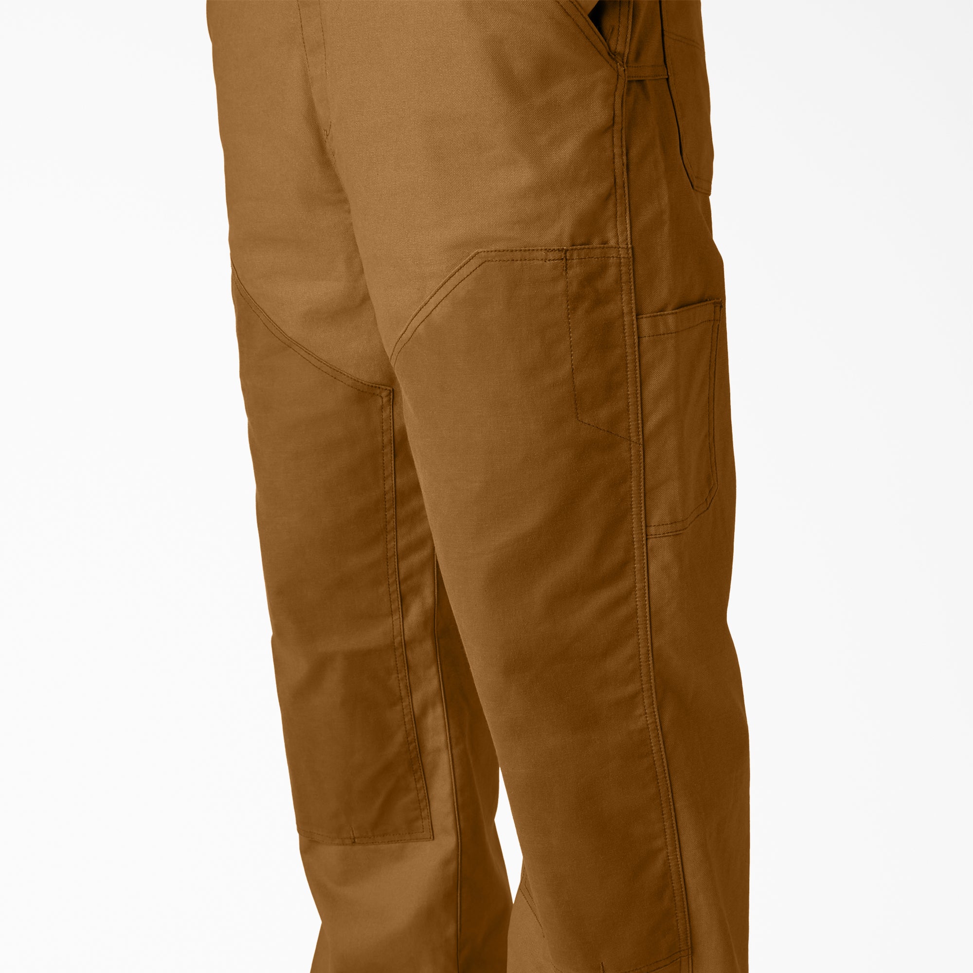 "Waxed Canvas Double Front Bib Overalls"