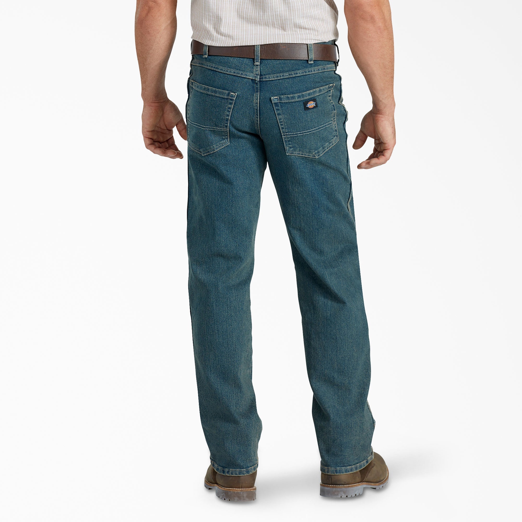 "FLEX Active Waist Relaxed Fit Jeans"