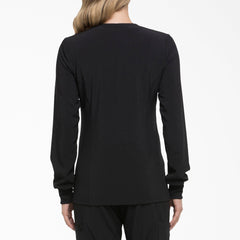 "Women's EDS Essentials Snap Front Scrub Jacket"