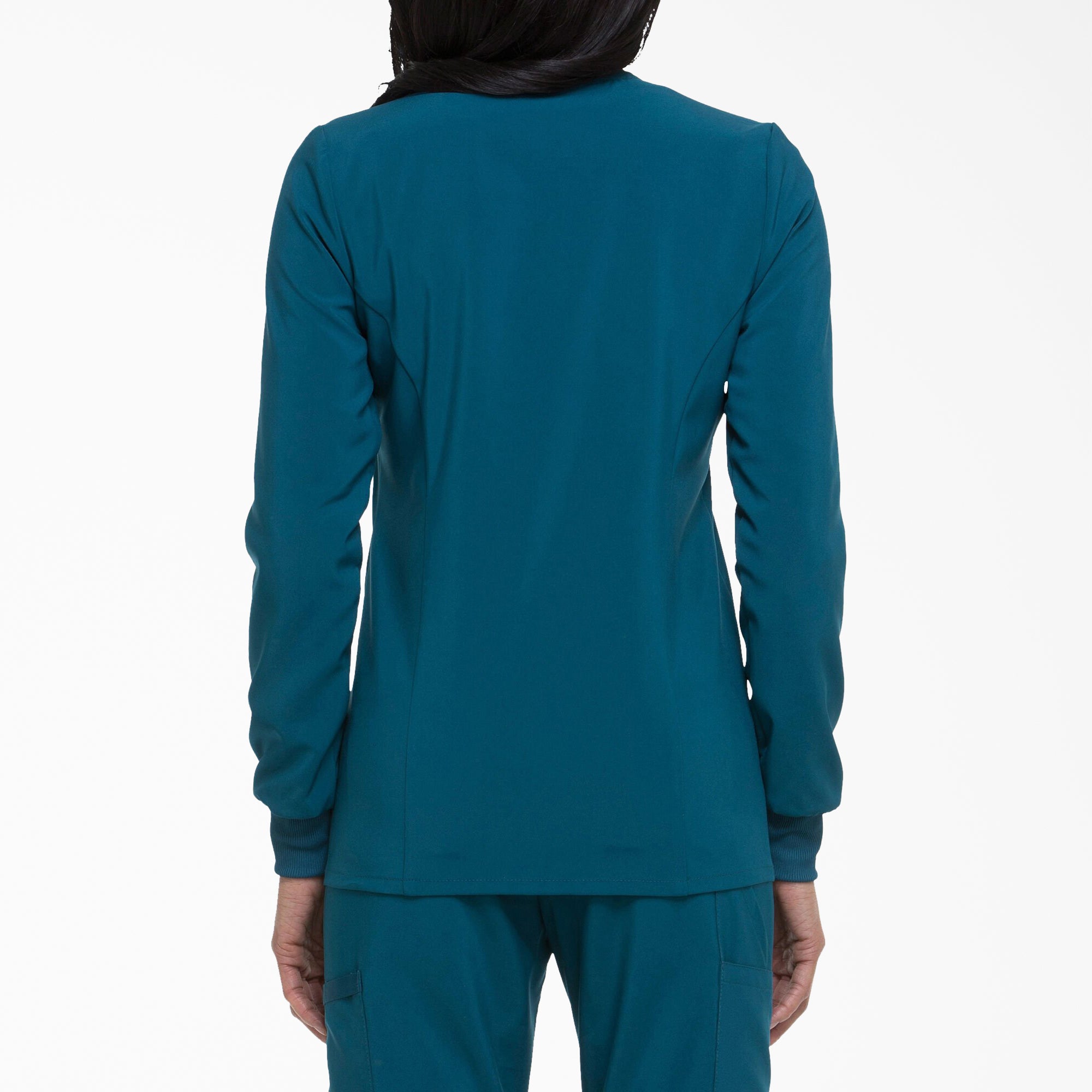 "Women's EDS Essentials Snap Front Scrub Jacket"