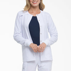 "Women's EDS Essentials Snap Front Scrub Jacket"
