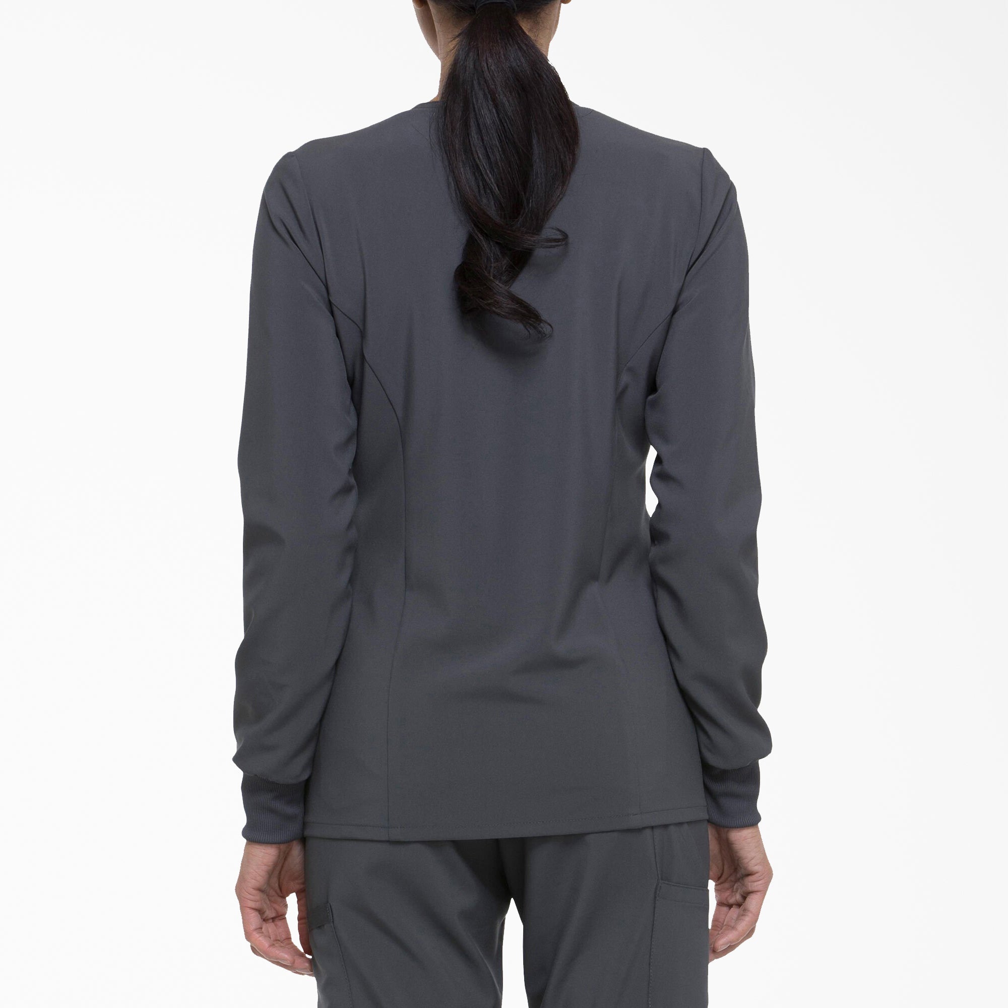 "Women's EDS Essentials Snap Front Scrub Jacket"