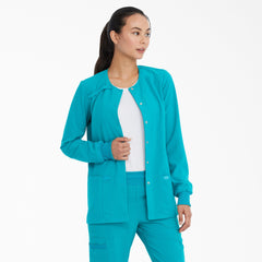 "Women's EDS Essentials Snap Front Scrub Jacket"