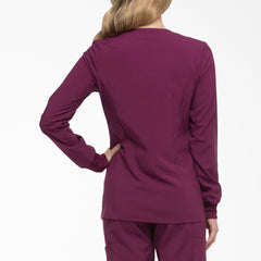 "Women's EDS Essentials Snap Front Scrub Jacket"