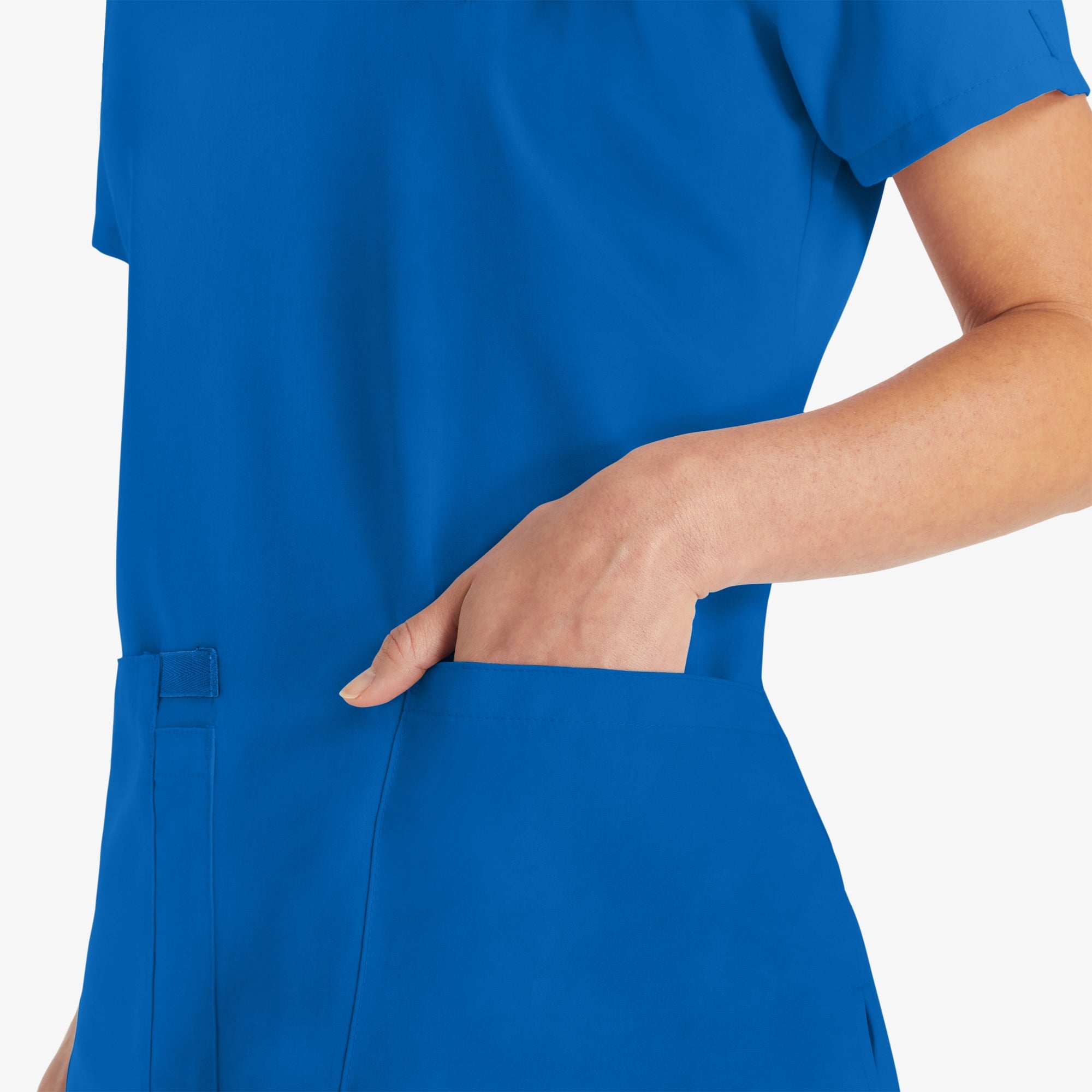 "Women's EDS Essentials V-Neck Scrub Top"