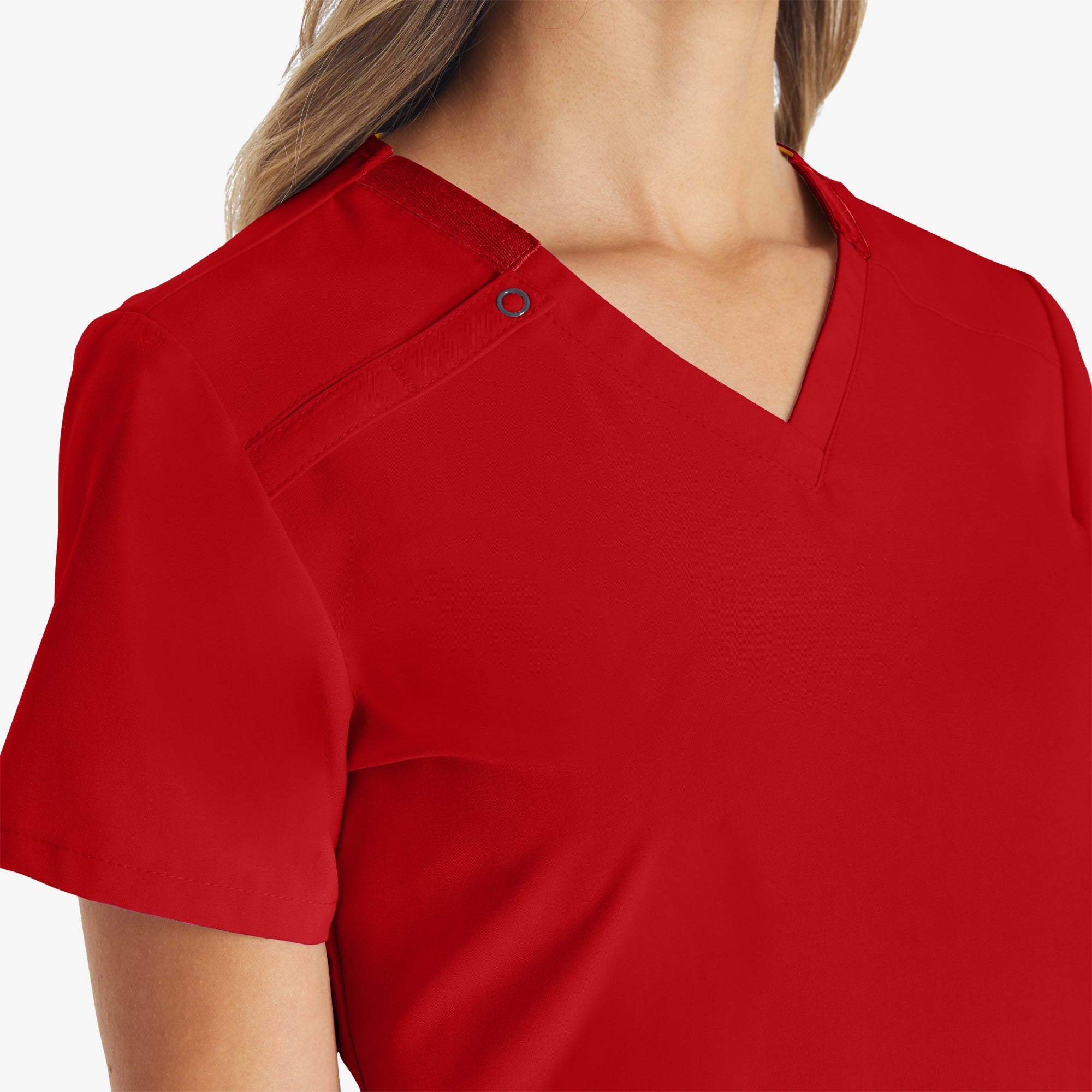 "Women's EDS Essentials V-Neck Scrub Top"