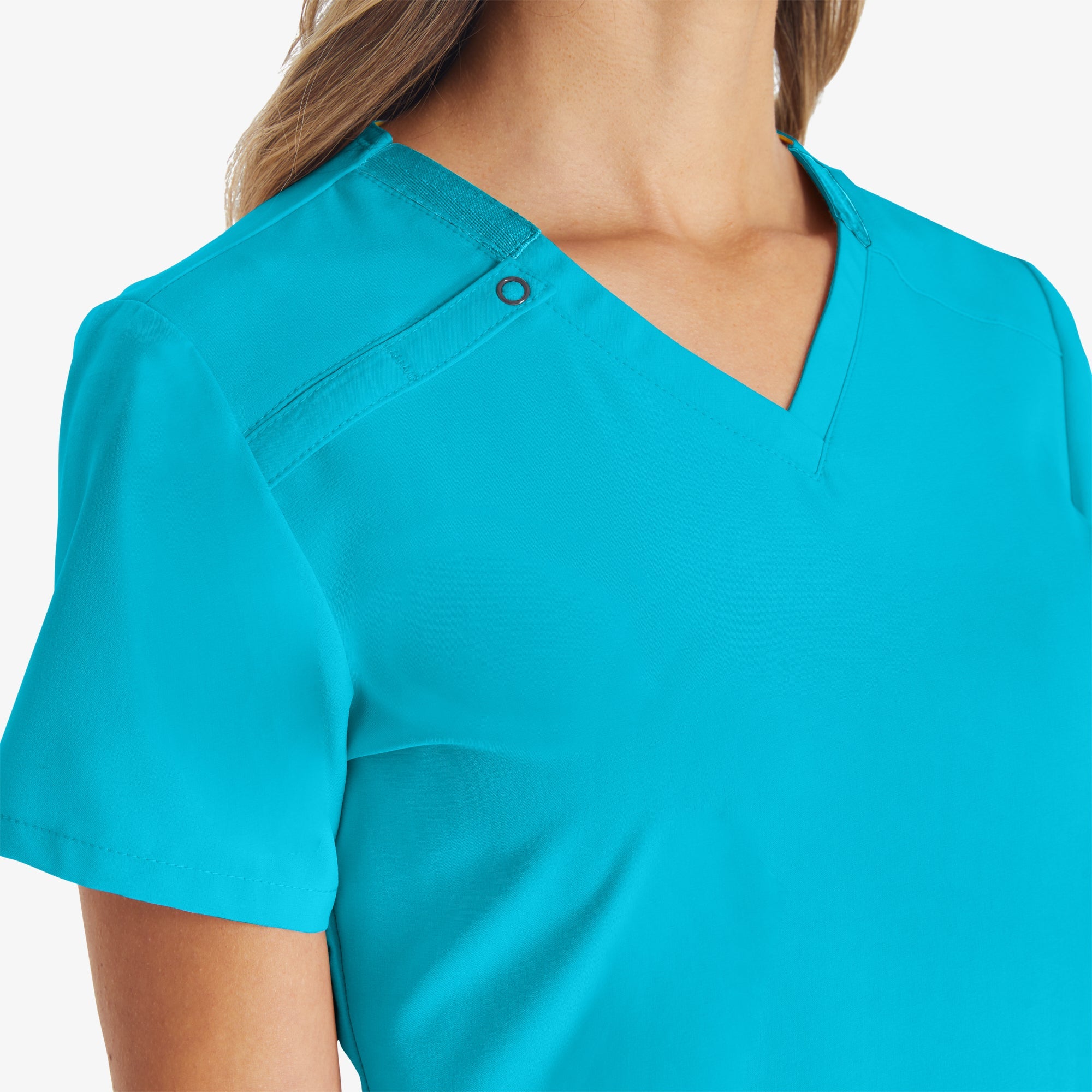 "Women's EDS Essentials V-Neck Scrub Top"