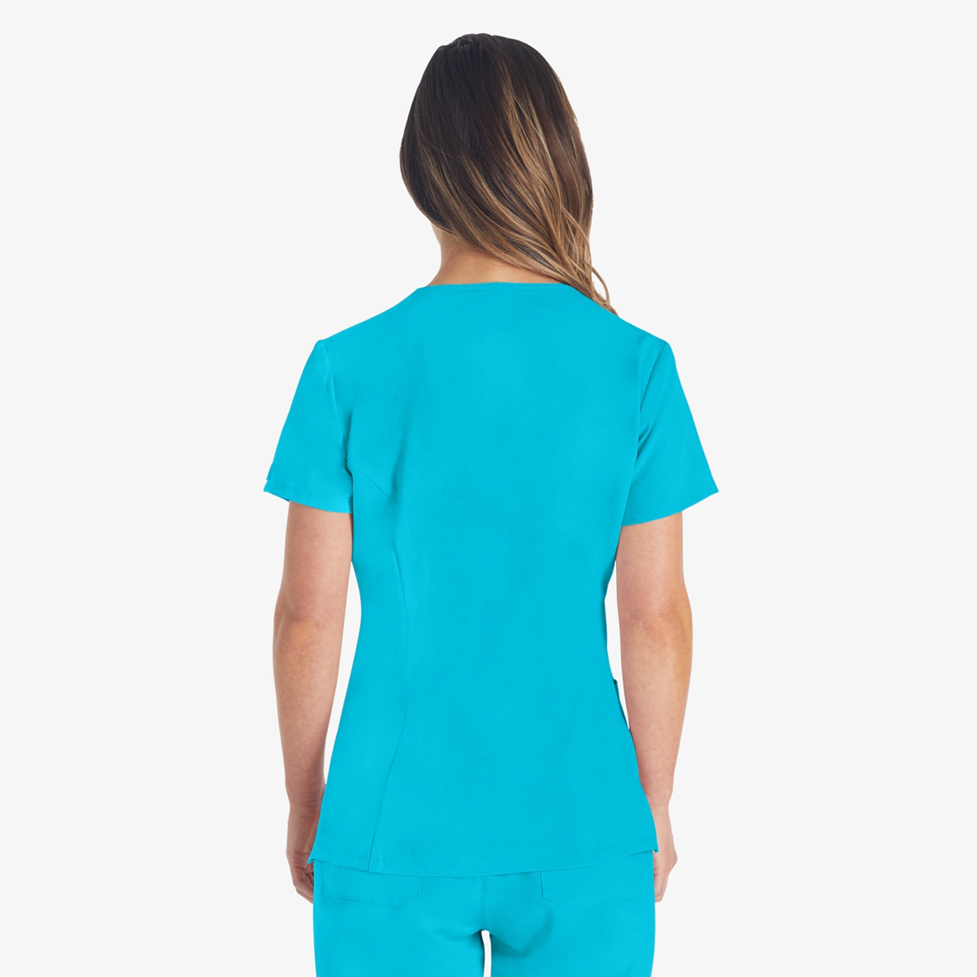 "Women's EDS Essentials V-Neck Scrub Top"