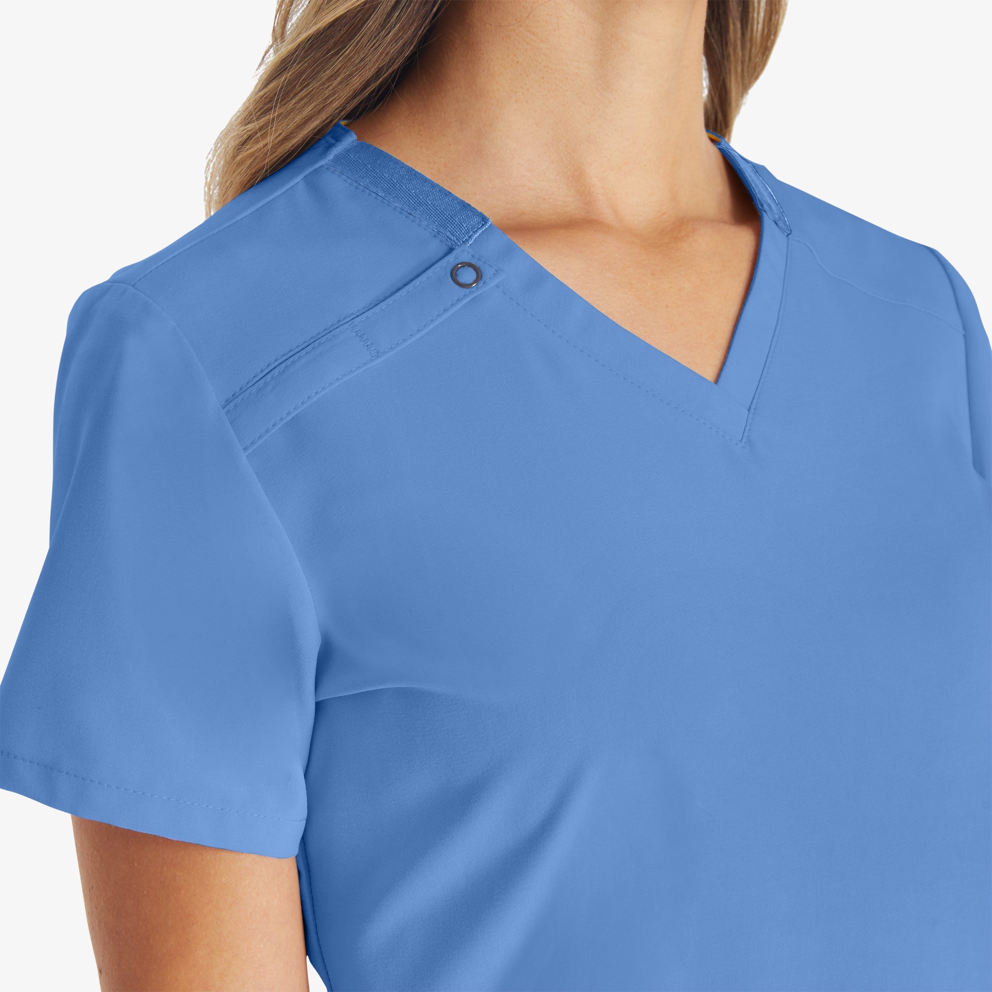 "Women's EDS Essentials V-Neck Scrub Top"