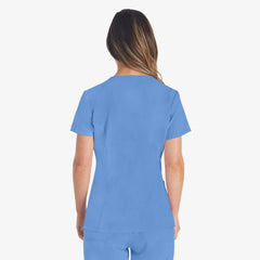"Women's EDS Essentials V-Neck Scrub Top"