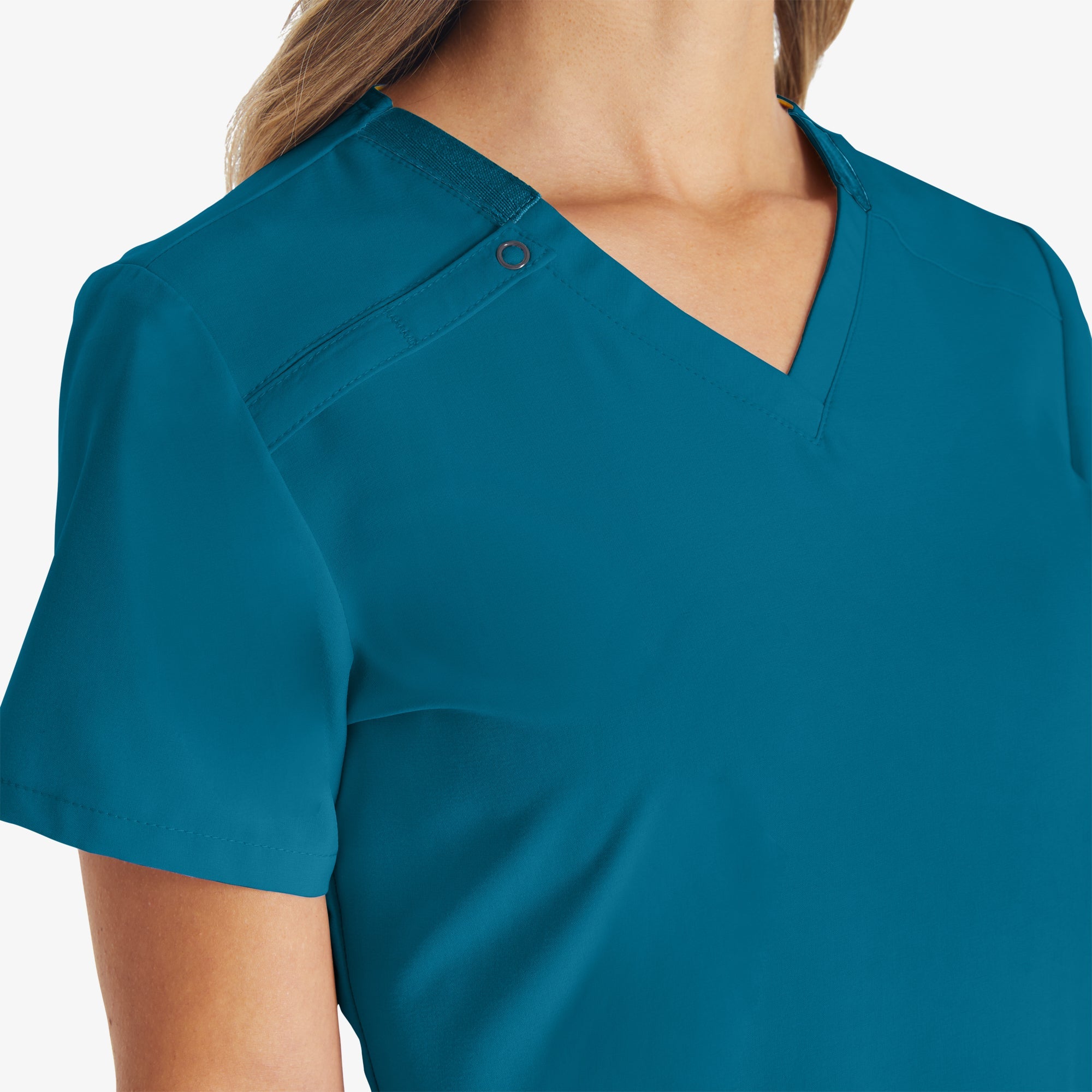 "Women's EDS Essentials V-Neck Scrub Top"
