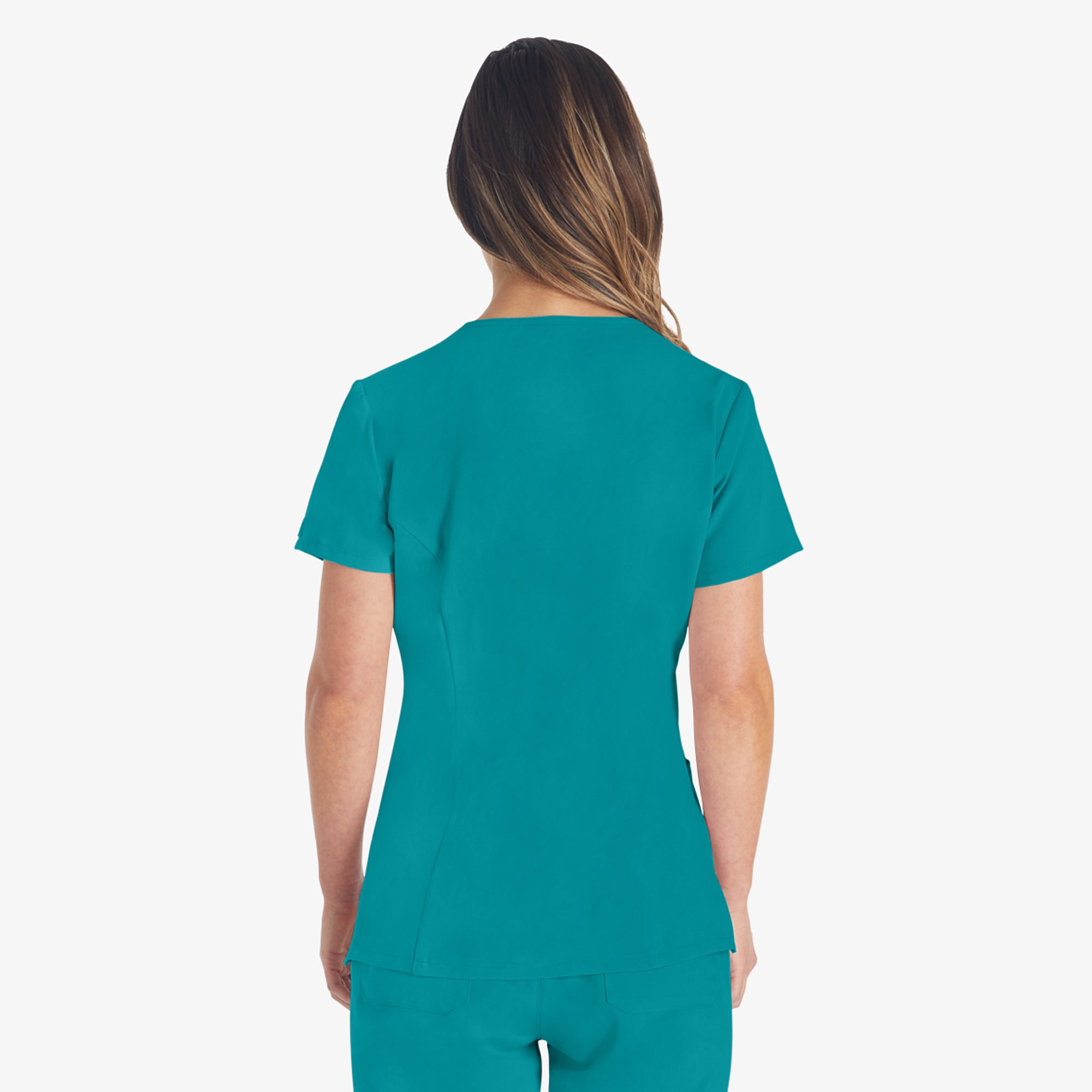 "Women's EDS Essentials V-Neck Scrub Top"