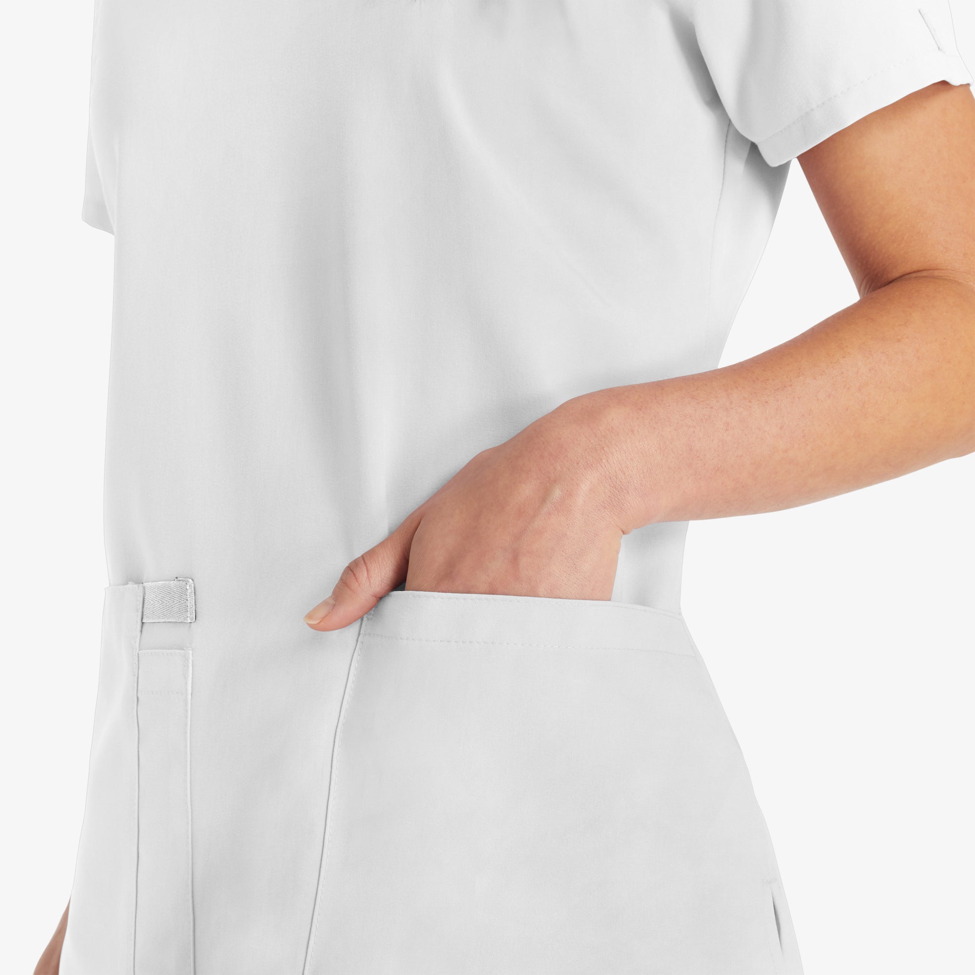 "Women's EDS Essentials V-Neck Scrub Top"
