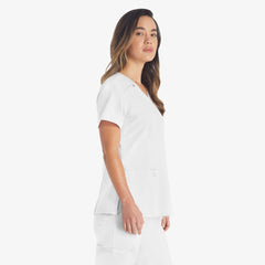 "Women's EDS Essentials V-Neck Scrub Top"