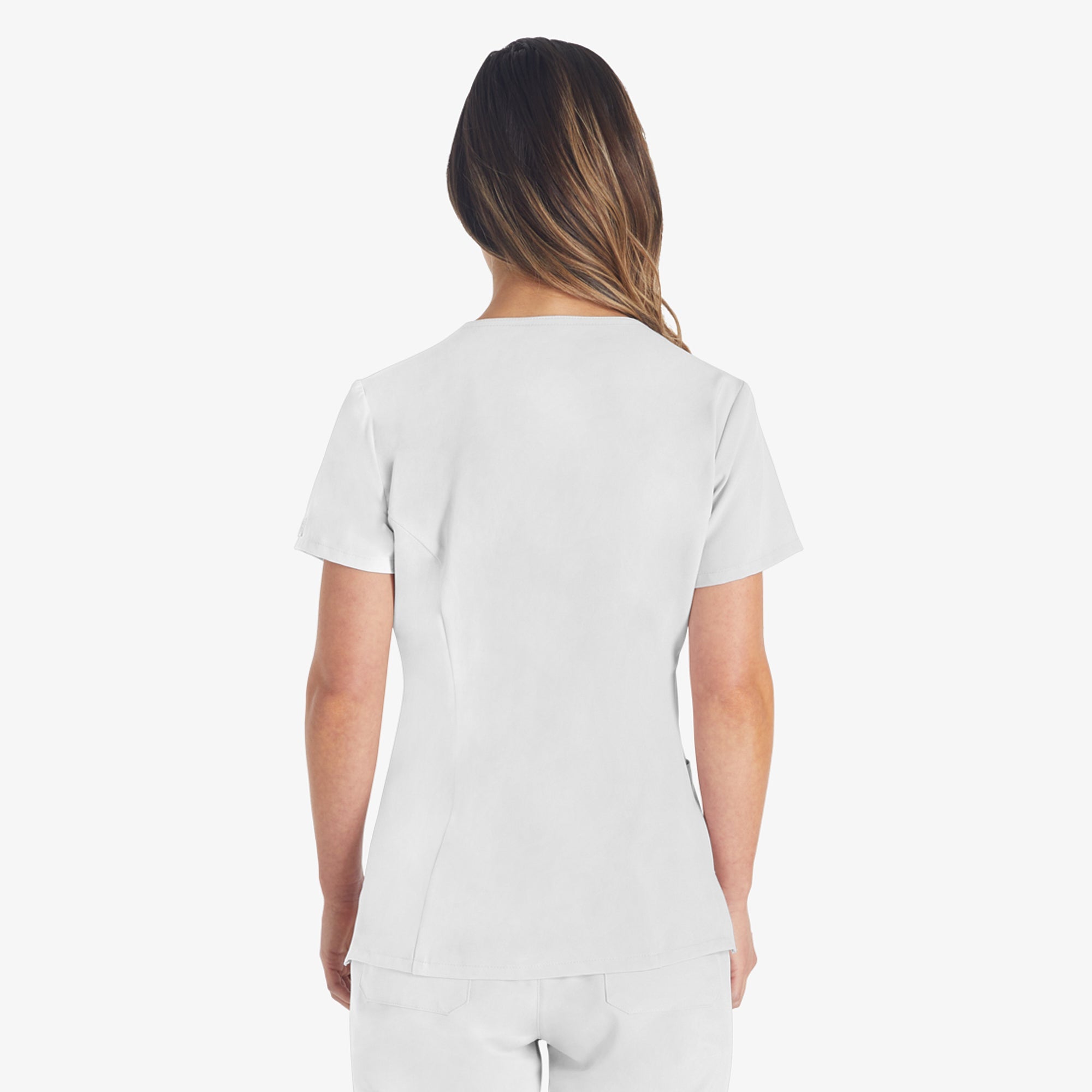 "Women's EDS Essentials V-Neck Scrub Top"