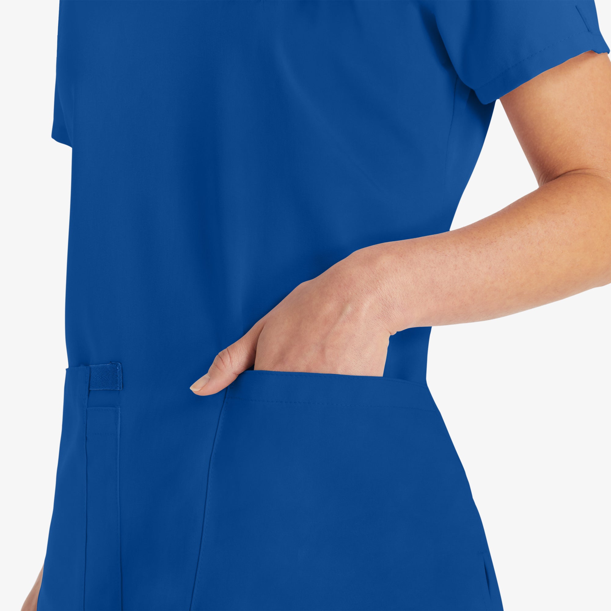 "Women's EDS Essentials V-Neck Scrub Top"