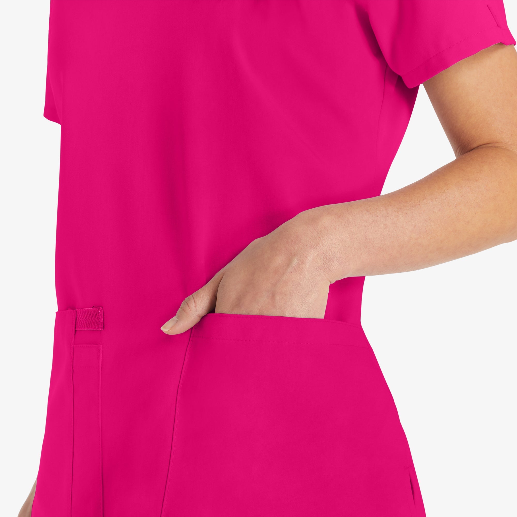 "Women's EDS Essentials V-Neck Scrub Top"