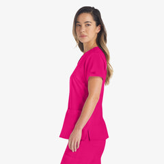"Women's EDS Essentials V-Neck Scrub Top"