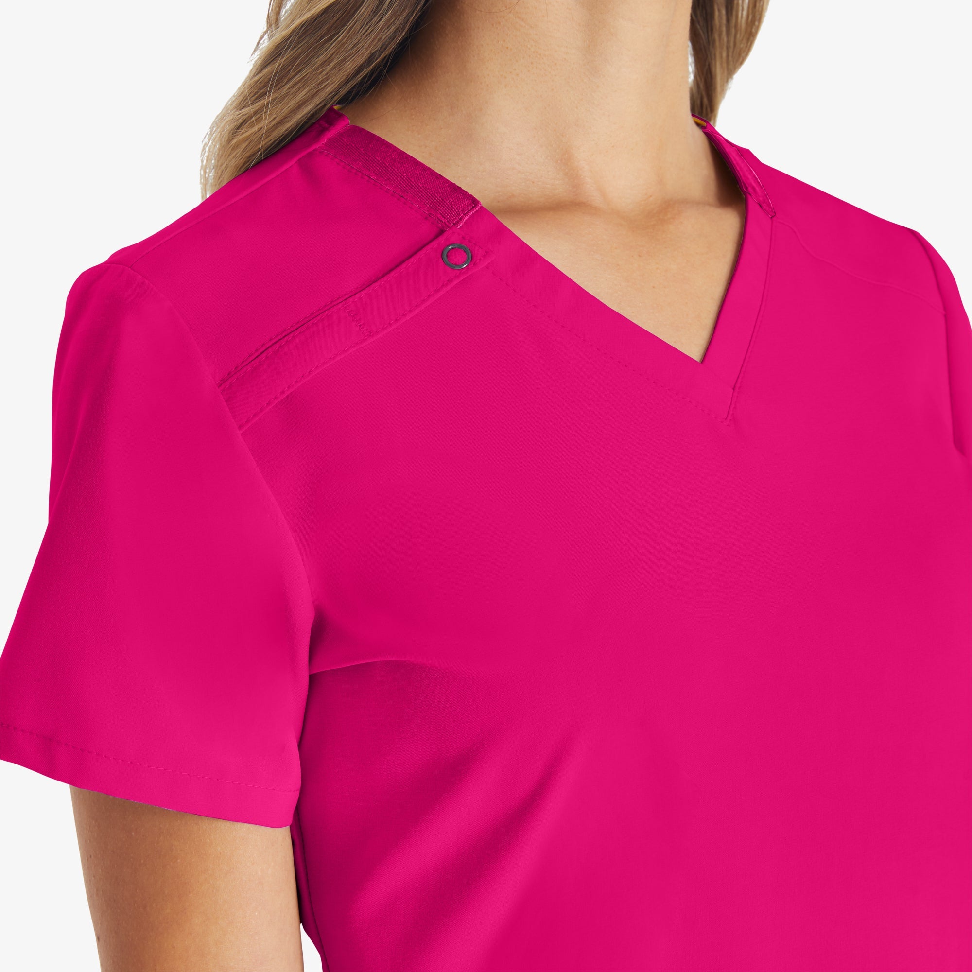"Women's EDS Essentials V-Neck Scrub Top"