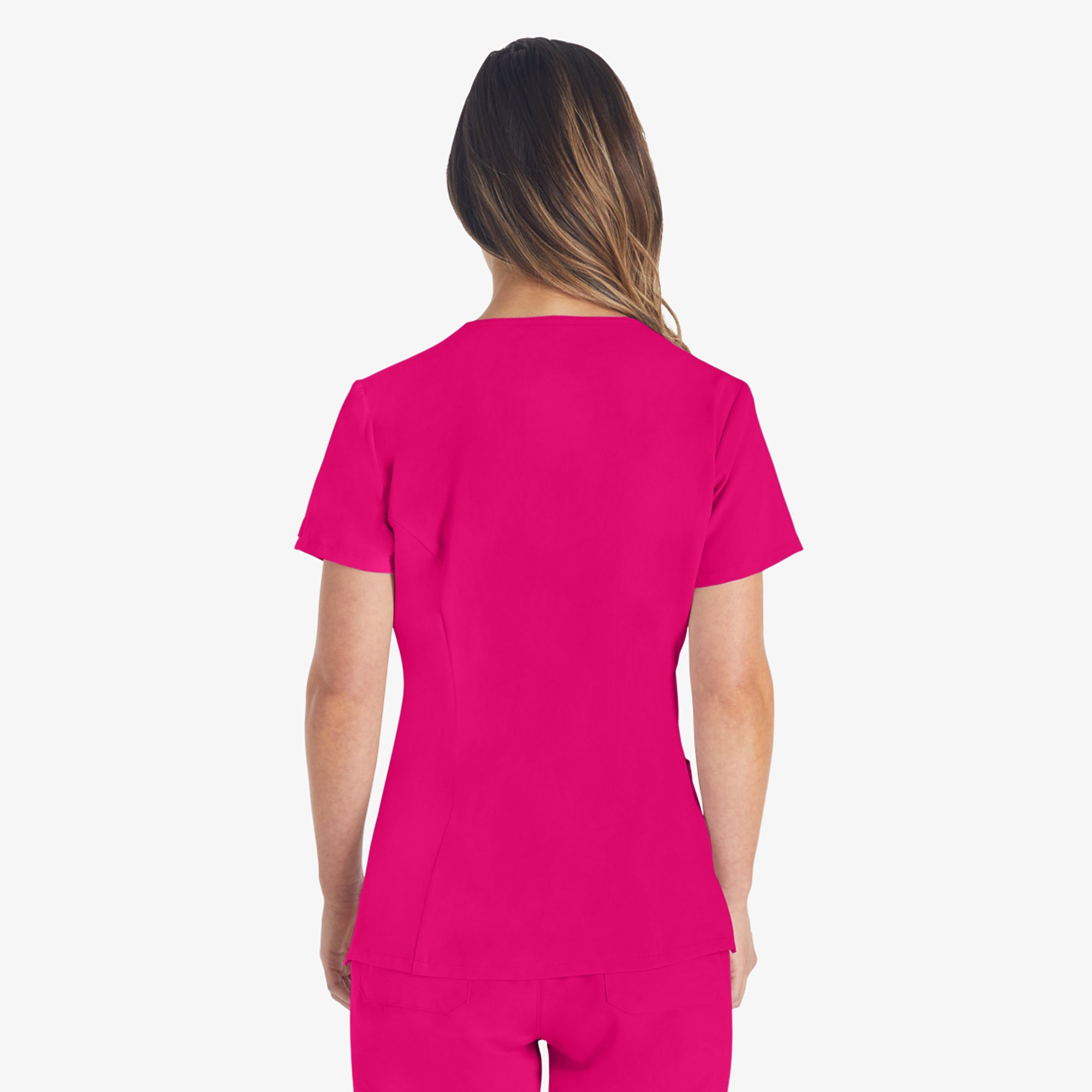 "Women's EDS Essentials V-Neck Scrub Top"