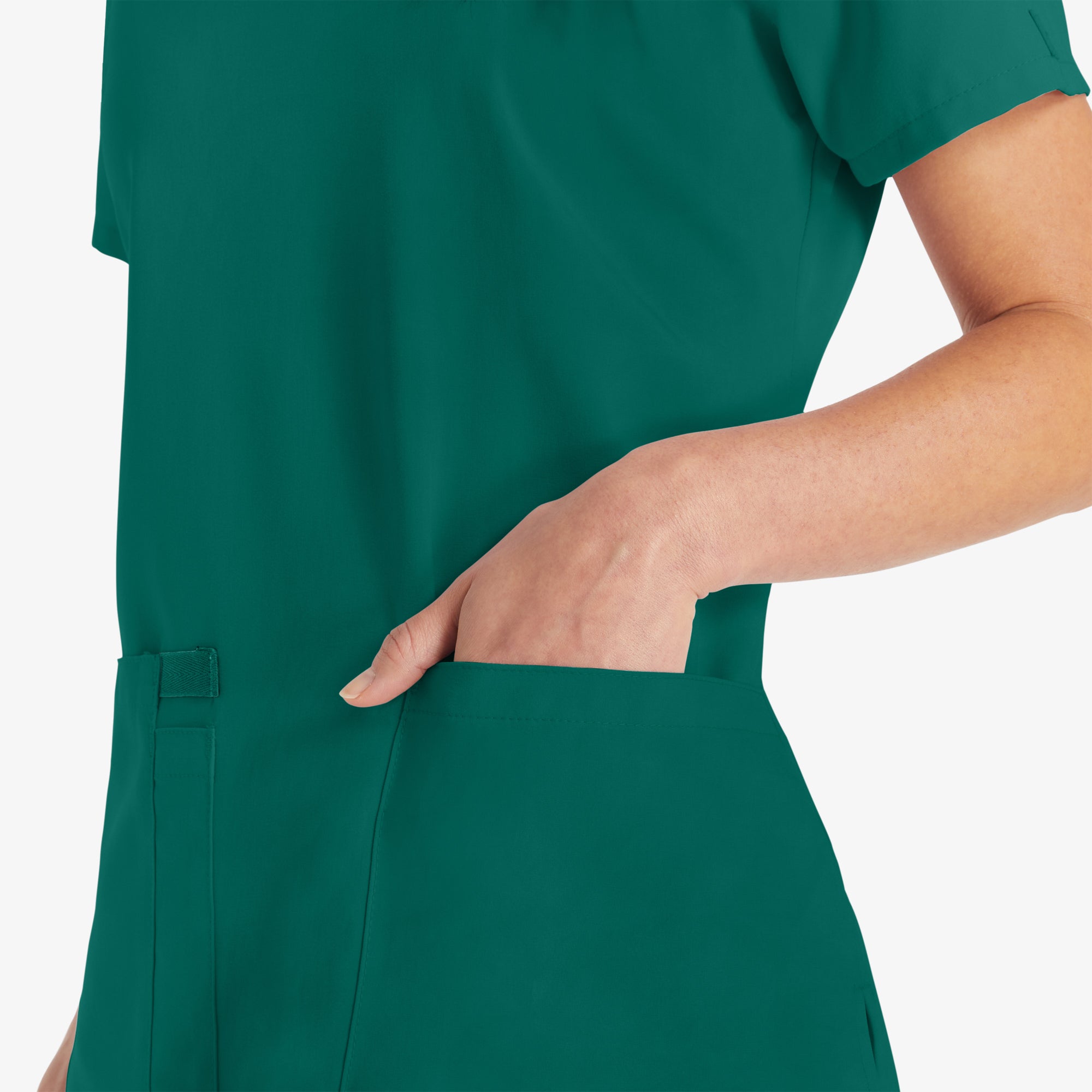 "Women's EDS Essentials V-Neck Scrub Top"