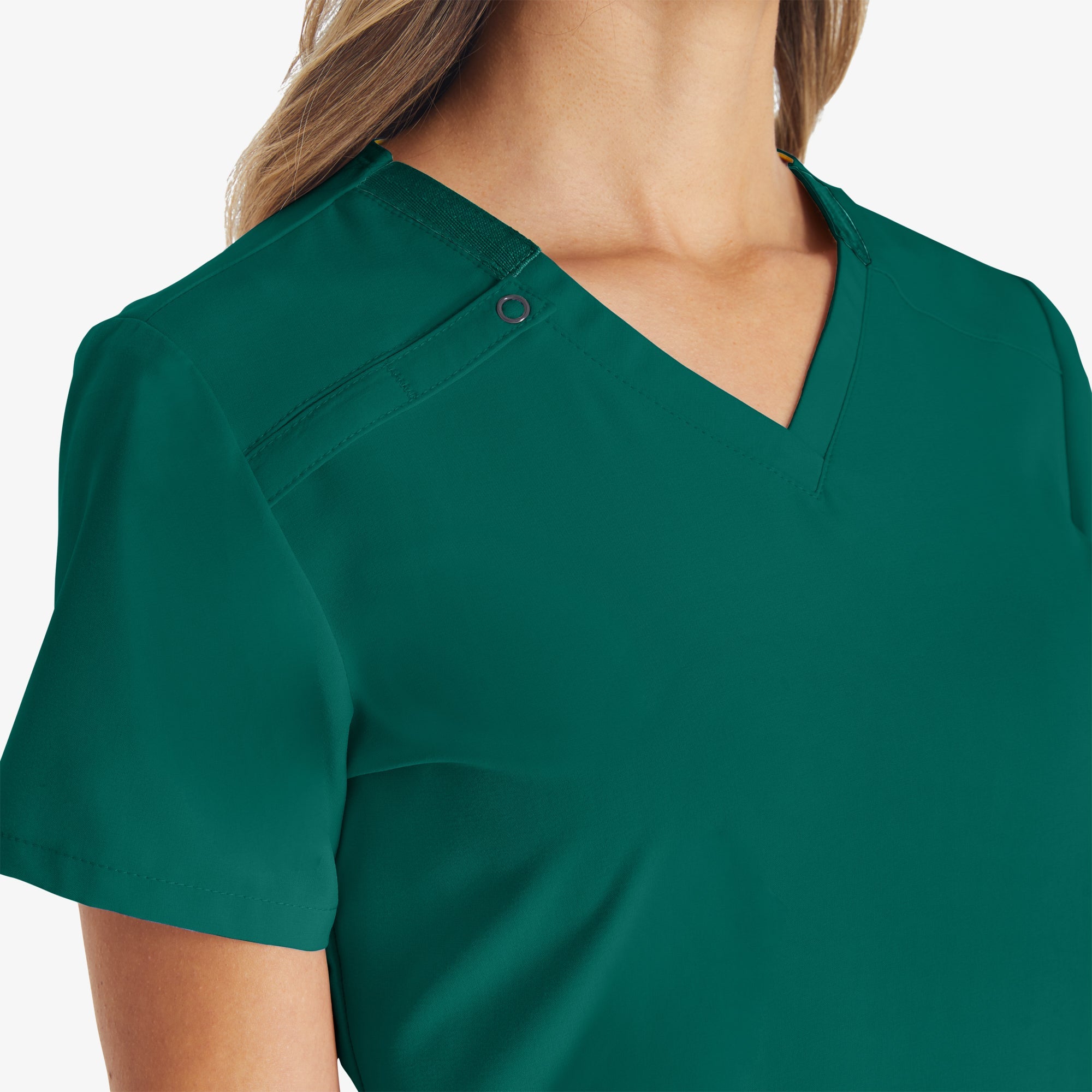 "Women's EDS Essentials V-Neck Scrub Top"