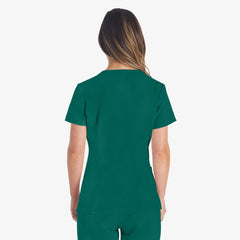 "Women's EDS Essentials V-Neck Scrub Top"