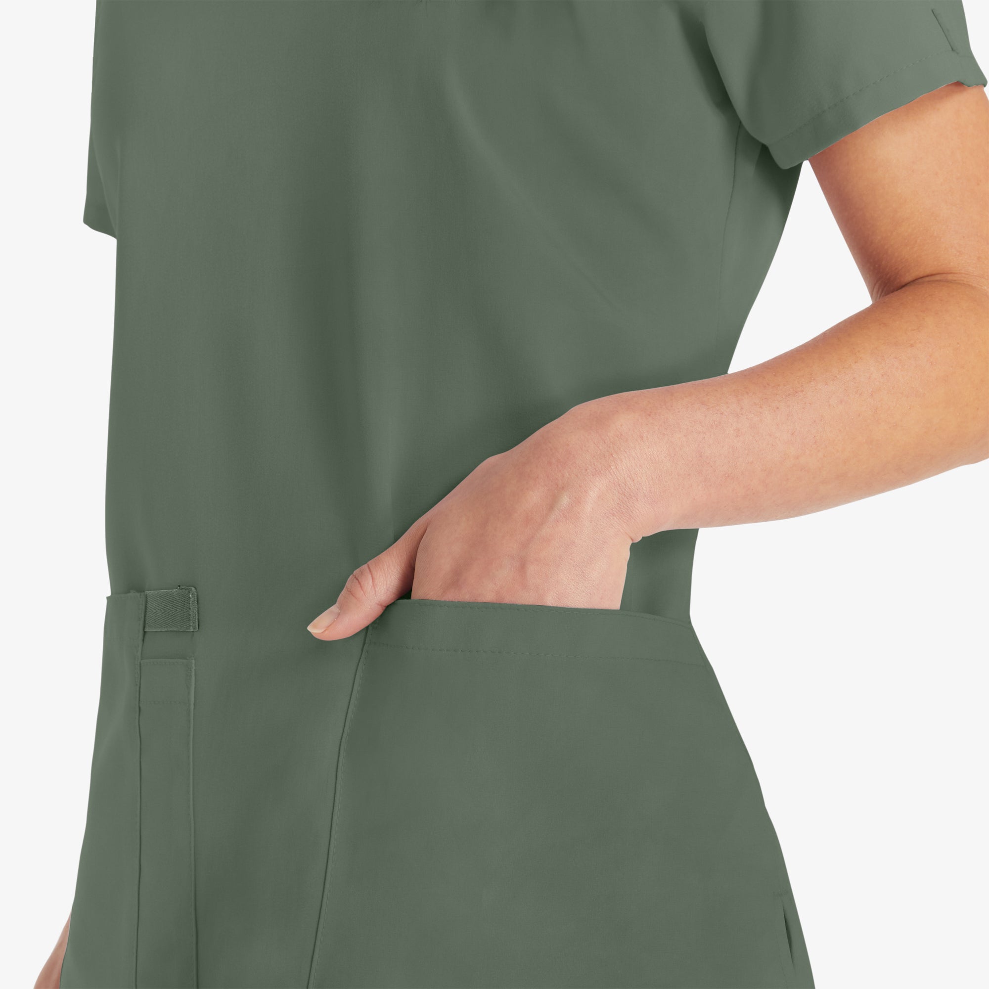 "Women's EDS Essentials V-Neck Scrub Top"