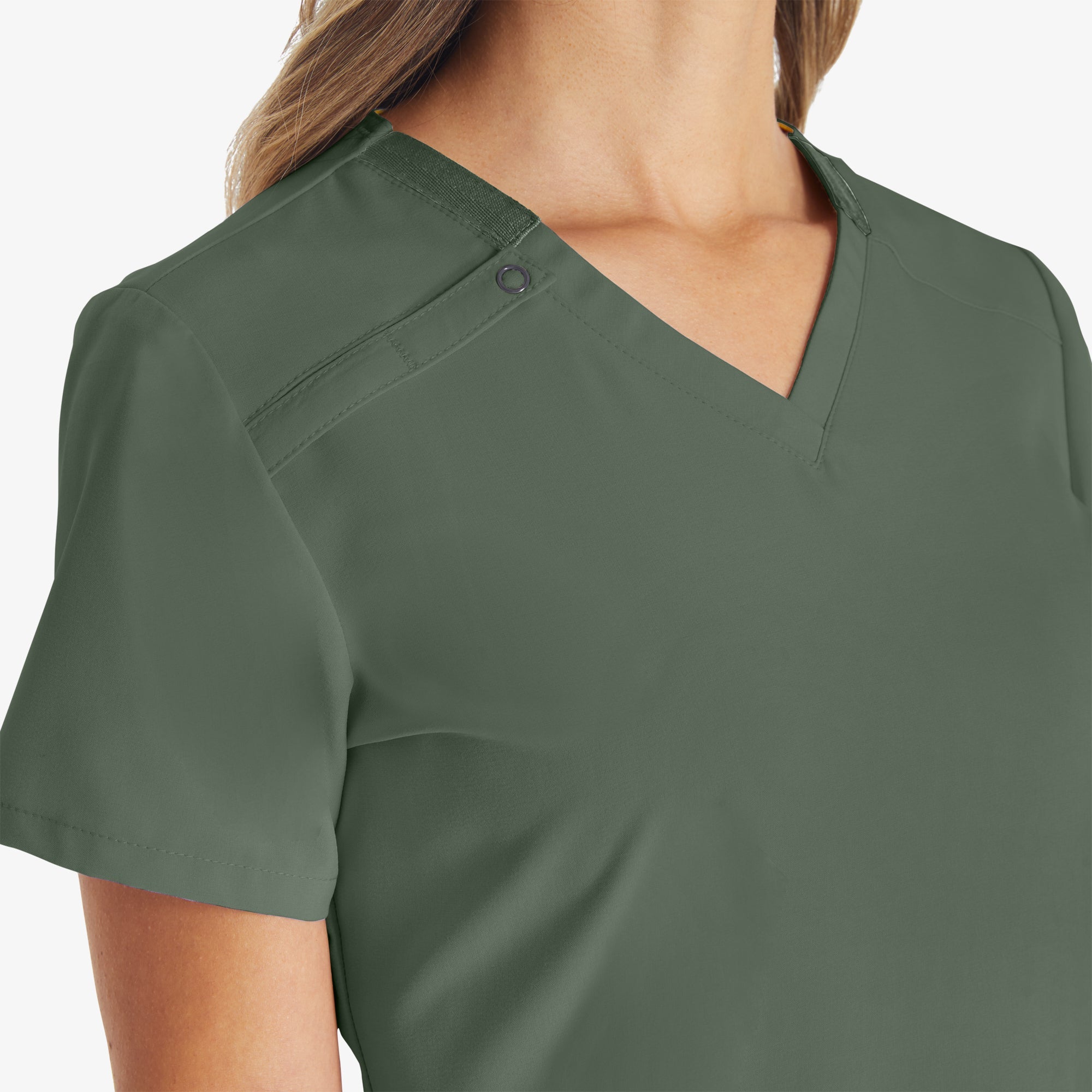 "Women's EDS Essentials V-Neck Scrub Top"