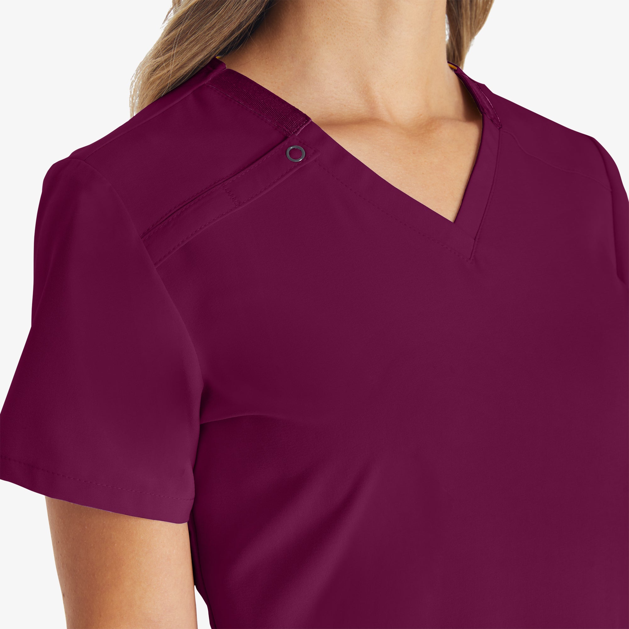 "Women's EDS Essentials V-Neck Scrub Top"