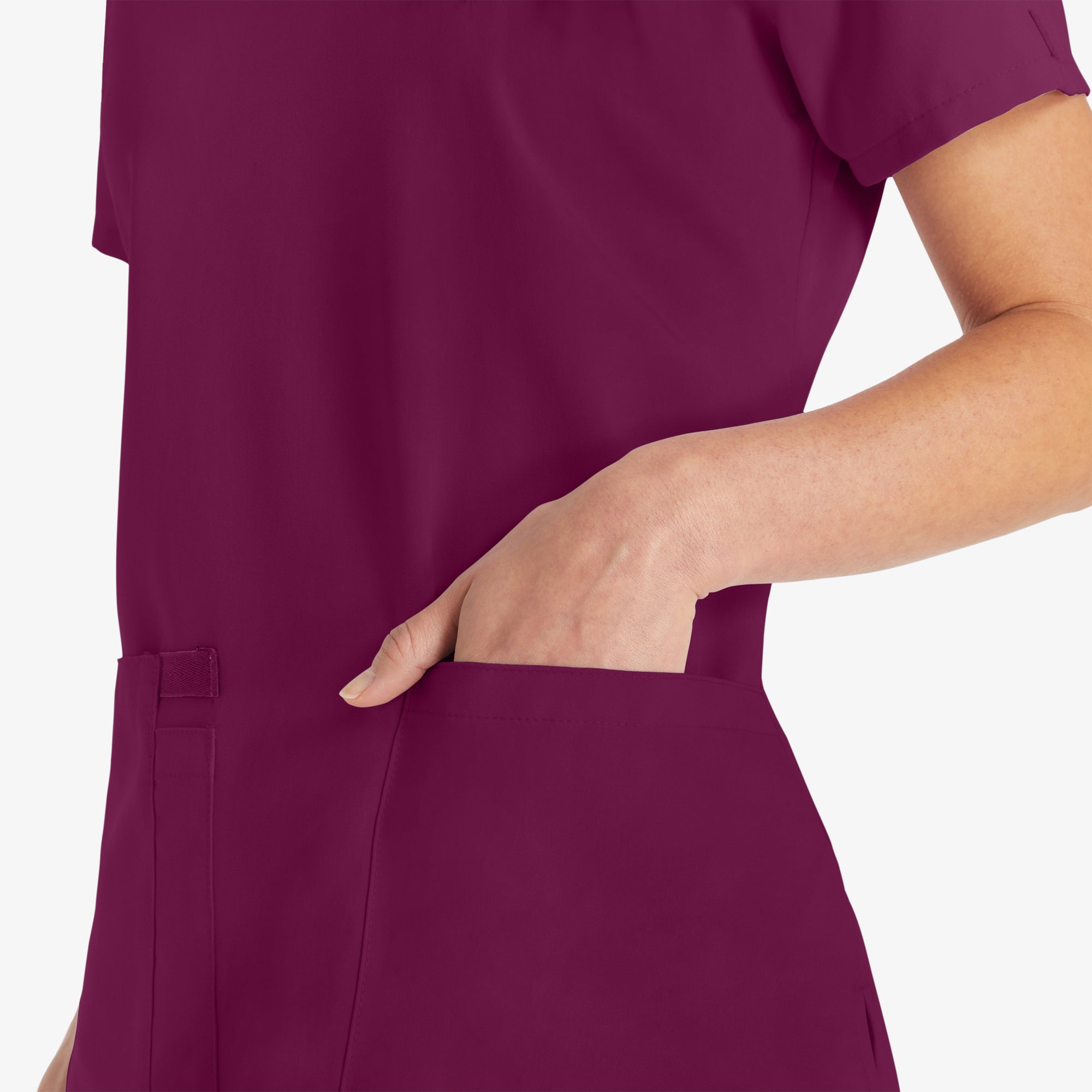 "Women's EDS Essentials V-Neck Scrub Top"