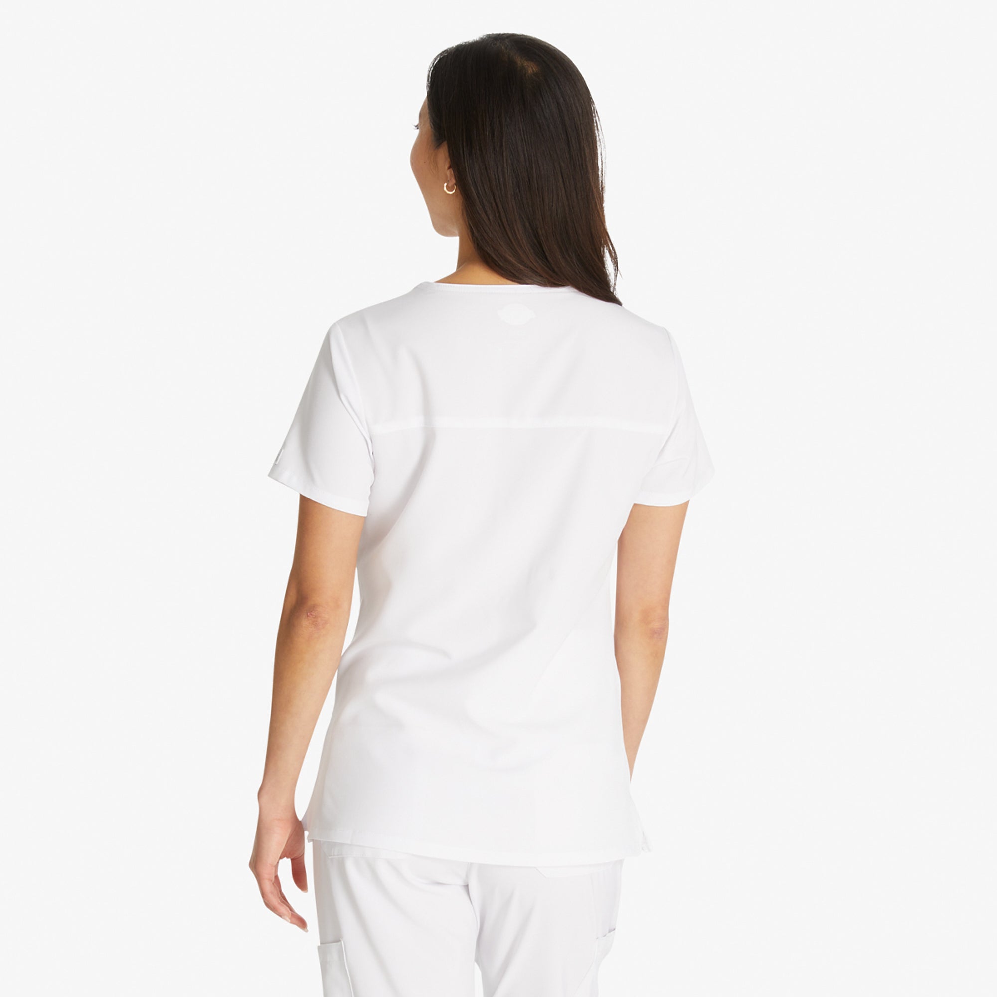 "Women's EDS Essentials Mock Wrap Scrub Top"