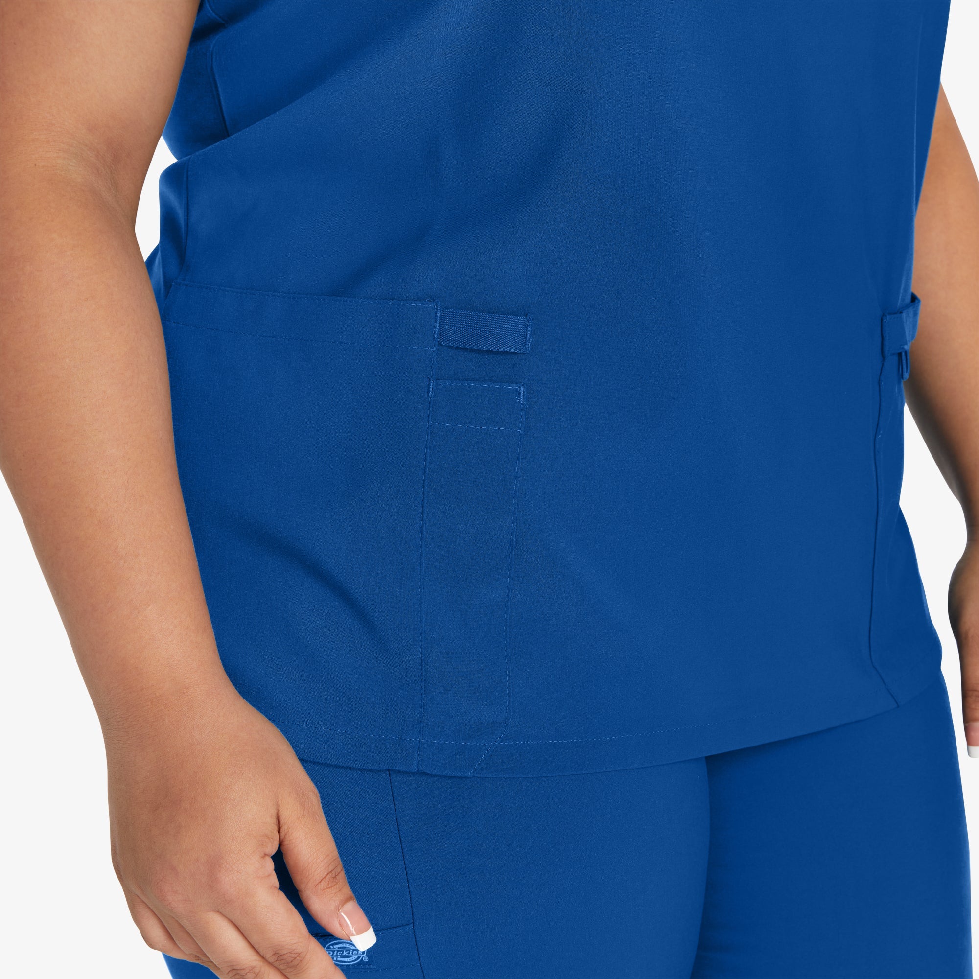"Women's EDS Essentials Mock Wrap Scrub Top"