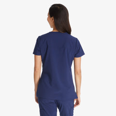 "Women's EDS Essentials Mock Wrap Scrub Top"