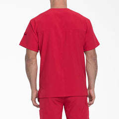 "Men's EDS Essentials Tuckable V-Neck Scrub Top"