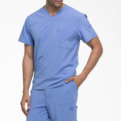 "Men's EDS Essentials Tuckable V-Neck Scrub Top"