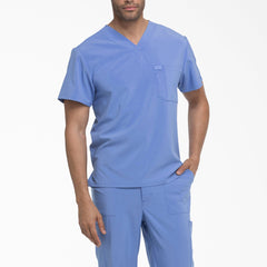 "Men's EDS Essentials Tuckable V-Neck Scrub Top"