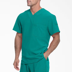 "Men's EDS Essentials Tuckable V-Neck Scrub Top"